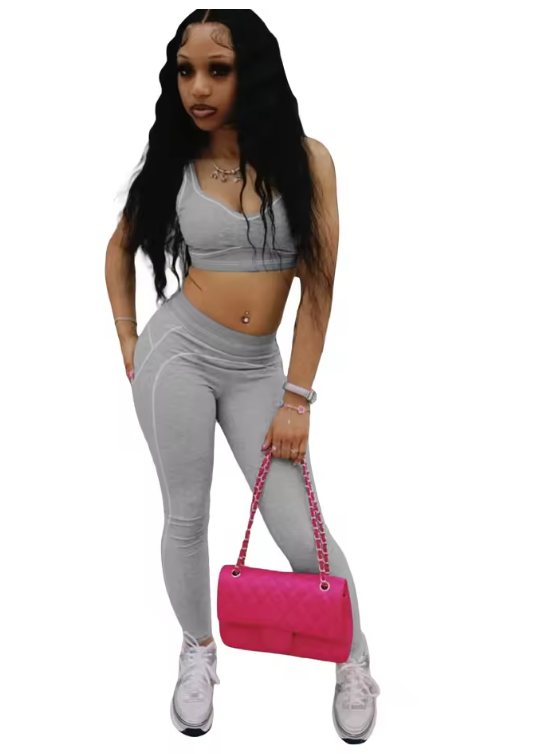 Conjuntos de dos piezas de yoga para mujer