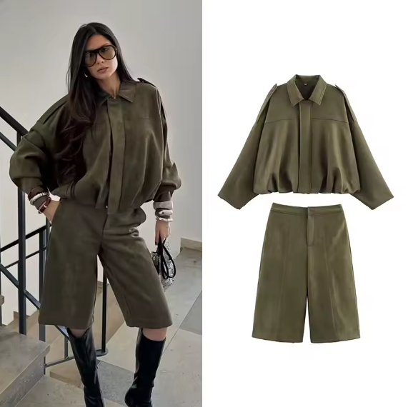 Conjunto de dos piezas para mujer