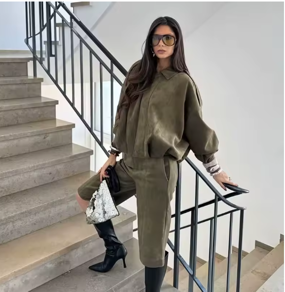 Conjunto de dos piezas para mujer