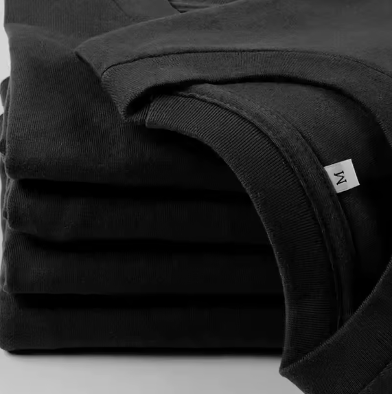 Camiseta holgada de algodón puro para mujer