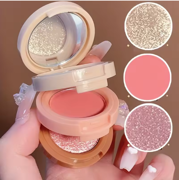 Paleta de maquillaje 3 en 1