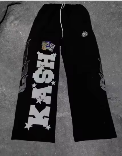 Pantalones de chándal americanos Y2K para hombre