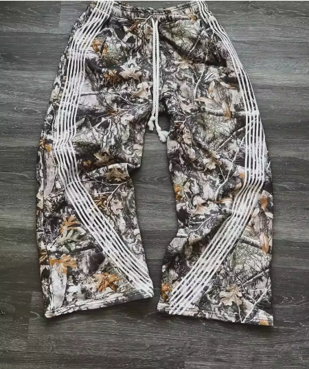 Pantalones de chándal americanos Y2K para hombre