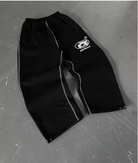 Pantalones de chándal americanos Y2K para hombre