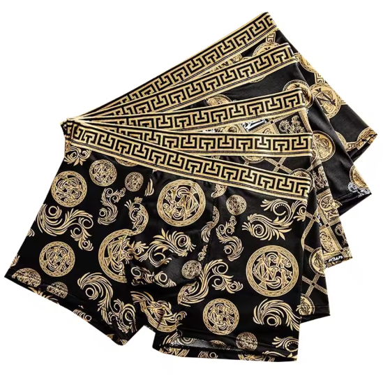 Conjunto de 4 calzoncillos tipo bóxer para hombre