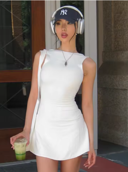 Elegante mini vestido