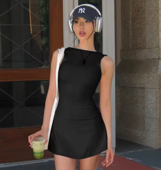 Elegante mini vestido